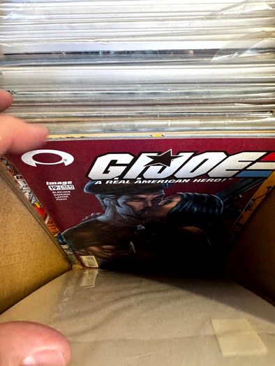 Image & Top Cow Long Comic Box w 320 comics for Sale