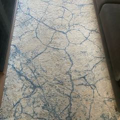 Grey/blue rug 230x160