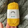 15 x Hobbii Rainbow 100% Cotton Yarn Lot (8/4 Pastel & 8/8 Mustard) Image 2