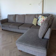 Large corner L shaped sofa couch