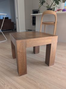 Solid wood coffee table