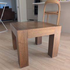 Solid wood coffee table