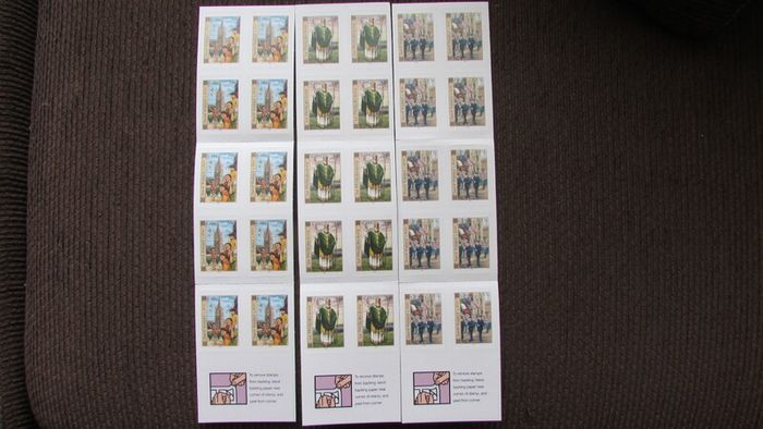 Three 2003 St.Patrick's Day Self Adhesive Booklets.MNH.