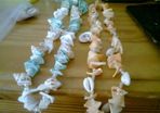 seashell sea snail necklace