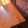 Dining table and chairs/bench Image 7