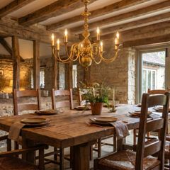 Very nice large heavy brass chandelier.