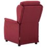 Massage Chair with Cushion Wine Image 5