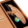 Toirxarn Metal Feather Bookmark Xmas Gift Christmas Present for Women Mum Ladies Her Girl Grandma Teacher Sister Wife MULTIPLE COLOURS AVAILABLE (FREE POSTAGE) Image 2