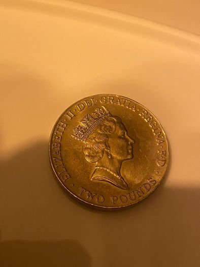 English Two Pound Coin