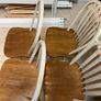 4 x Gorgeous Sturdy Wooden Kitchen Dining Chairs - Can Deliver Image 2