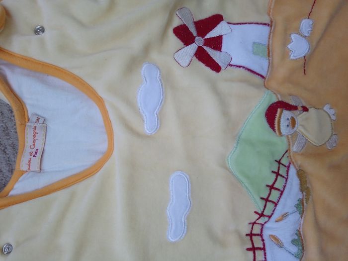 French Grobag sleeping bag velour Doudout et Compagnie 3-6 months