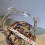 Vintage Murano Spatter Glass Bon Bon Basket Image 3