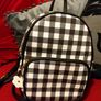 Chic Checkered Mini Backpack Claires Image 4