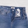Paige Medium Blue Sasha Ankle High-Waisted Wide Leg Turn up Jeans Size 25 Image 3