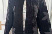Black Gallery Dunnes Stores Velvet Jacket - Size XS