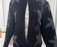 Black Gallery Dunnes Stores Velvet Jacket - Size XS