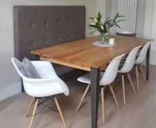 Eames style retro dining chairs