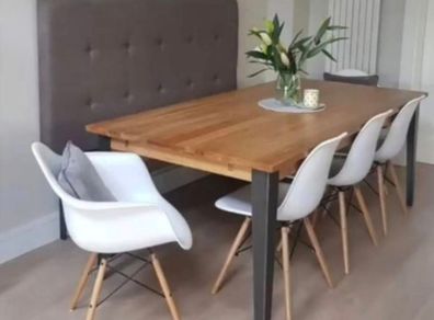 Eames style retro dining chairs