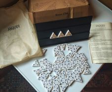 Jaques London premium Triangle Domino's set
