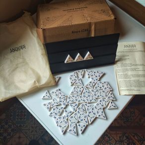 Jaques London premium Triangle Domino's set