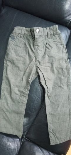 Boys Outfit / Shirt and check Trousers