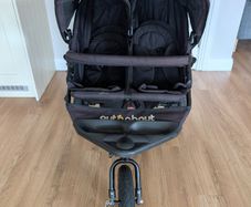Out and about double buggy