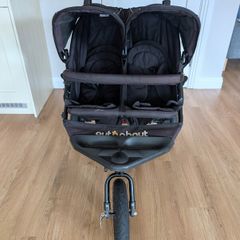 Out and about double buggy