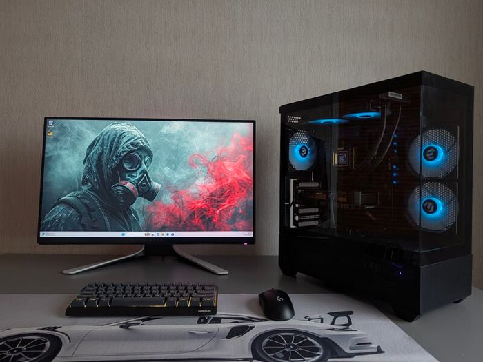 AMD Ryzen 5500X3D | X570S Aorus Elite | 32GB | NVMe | Asus RTX | Corsair Gold | TR LCD AIO | Samsung