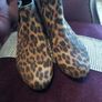 Ladies  M&S leopard boots brand new size 4 and half Image 6