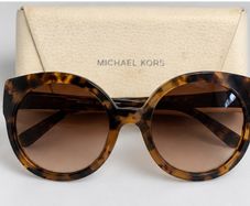Michael Kors Tortoiseshell Sunglasses with Original Case