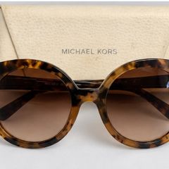 Michael Kors Tortoiseshell Sunglasses with Original Case