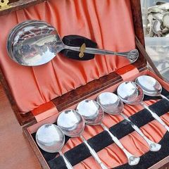 Boxed Art Deco Spoons