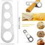 Measuring Spoons and Measuring Cups Set of 19 Pieces, TBSP Measuring Spoons Set with Leveler Scoop/Clip Spaghetti Measurer for Baking, Liquid and Solid Image 4