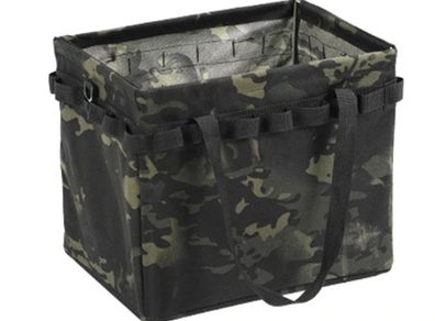BRAND NEW Travel Storage Bag  for Backpacking Ice fishing Hiking(Black Camouflage)