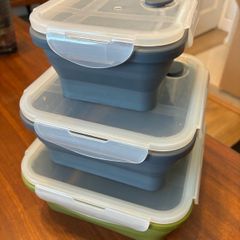 Collapsable Food Containers