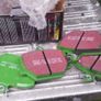 car parts EBC brake pads full set front and rear. Image 8