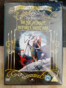 The Nightmare Before Christmas Dvd Tim Burton