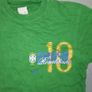 Brazil (XLB) 2006 Ronaldinho Tee Shirt Tshirt Jersey Vintage Retro Nike Jersey Brasil Soccer Football Retro Oldschool Youths CHilds Chilrdrens Girls Ladies Womans Image 3