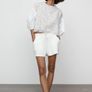 Zara Contrast Textured Top Image 4