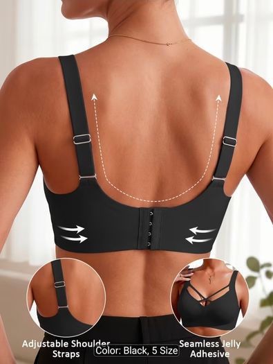 M Size bra Wireless Crisscross X Cutout Bra with Removable Pads, Seamless Push Up Lingerie for Women