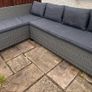 Garden L Shape Chair in Charcoal Grey Image 3