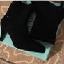 Black seude ankle boots Image 3