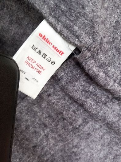 Grey Jacket 14 "White Stuff"