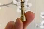 3.5mm female to 6.35mm (1/4 inch) for headphones adapter