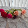 Handmade Crochet Flowers Image 5