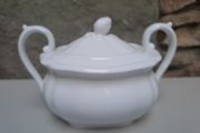 Small white serving dish