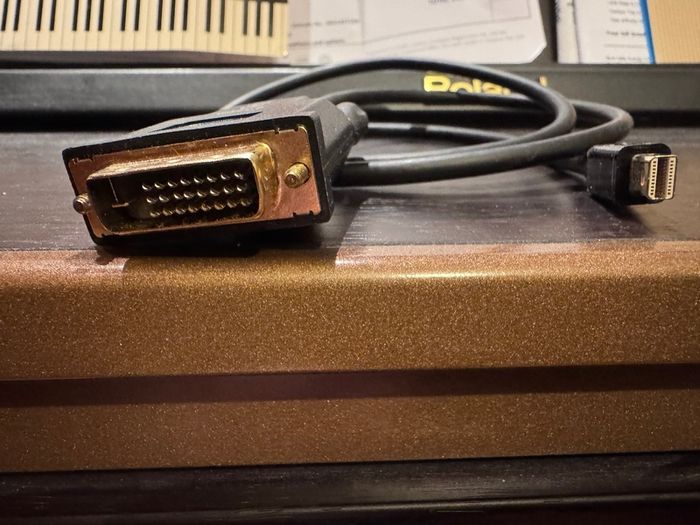 Old cables for computers