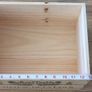 FRENCH Wooden Box Crate Storage unit (6 bottle size) Traditional. Image 2