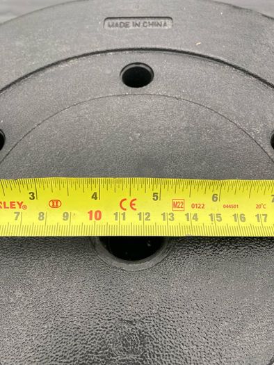 weights plates 2x10kg