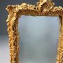 French Ornate Rococo Style Gilt Pier Mirror Image 2